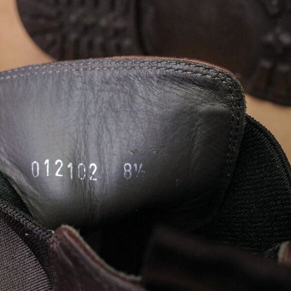 Adam Derrick To Boot New York Mens Largo Chelsea Brown Leather Boots sz 8.5 - Picture 8 of 8